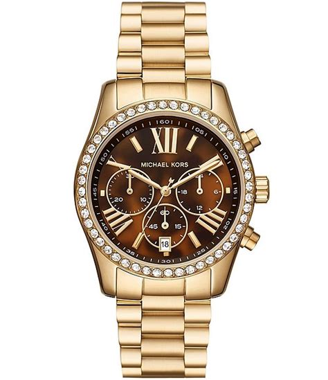 michael kors women's watch and bracelet set|Michael Kors lexington lux.